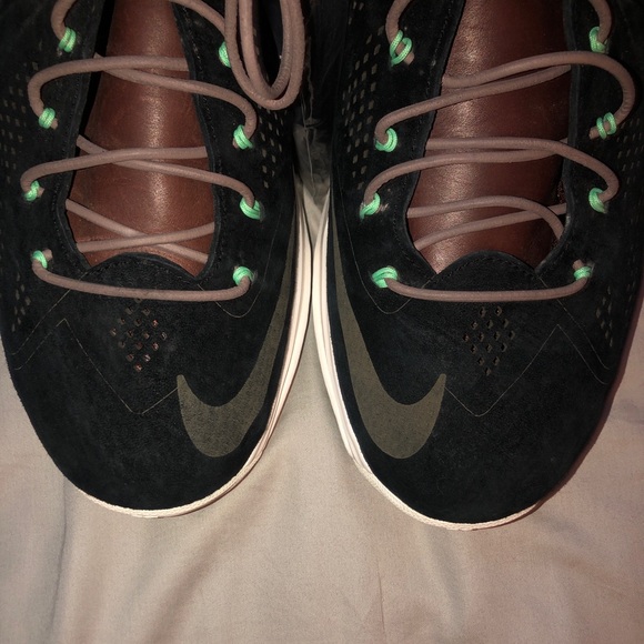 Nike Lebron 10 EXT Black Suede Size 12.5 main image 6